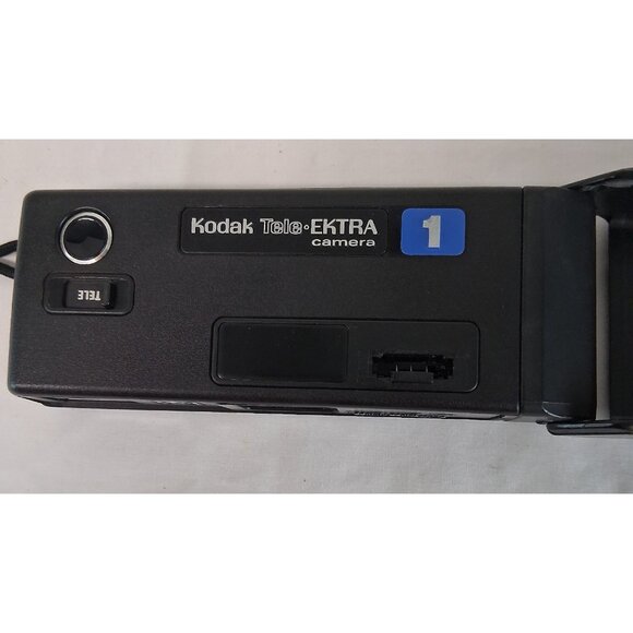 VTG Kodak Tele-Ektra 1 110 Film Camera 22mm/44mm Dual Lens Strap Untested Clean - Picture 2 of 12